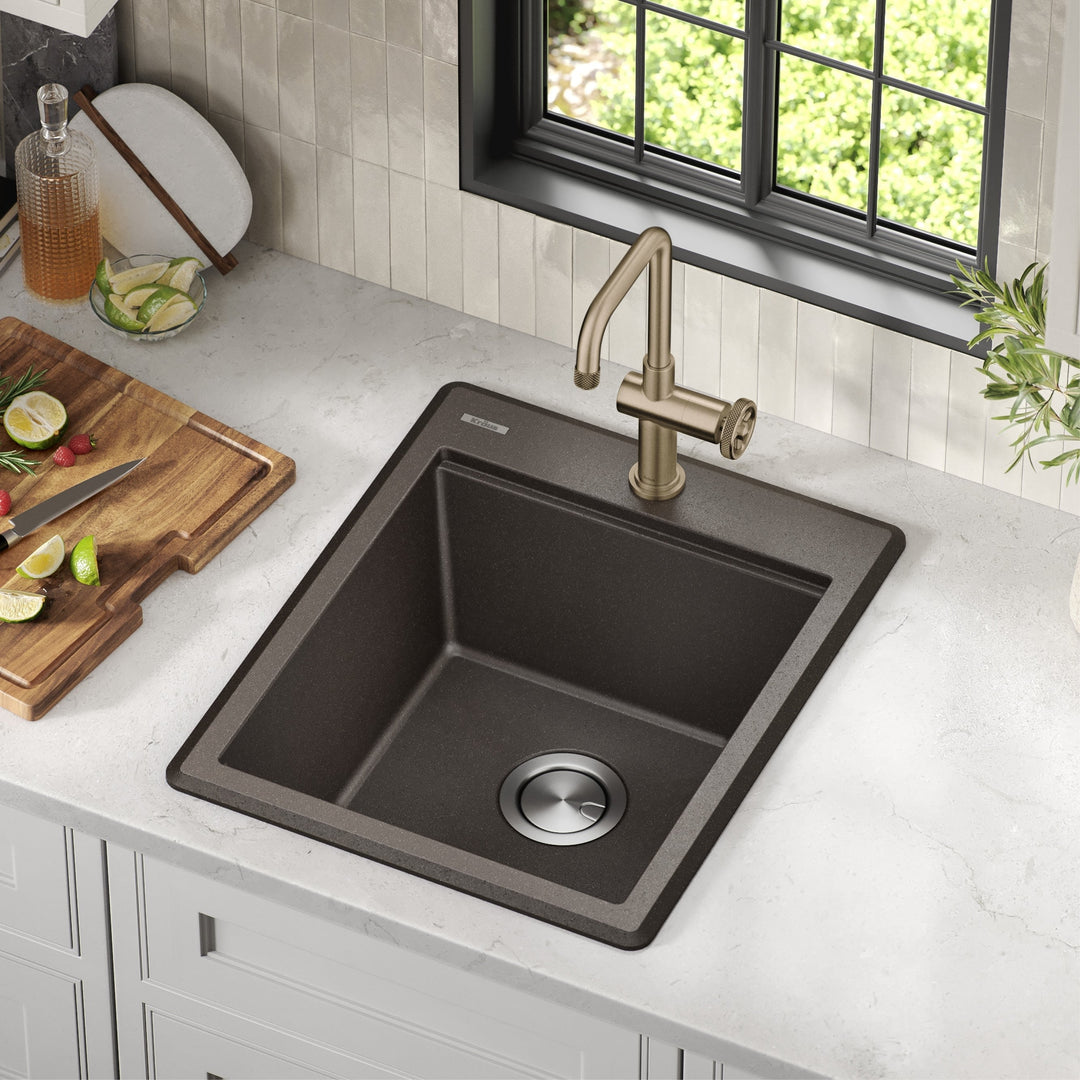 Bellucci Workstation Topmount Drop-In Granite Kitchen Sink