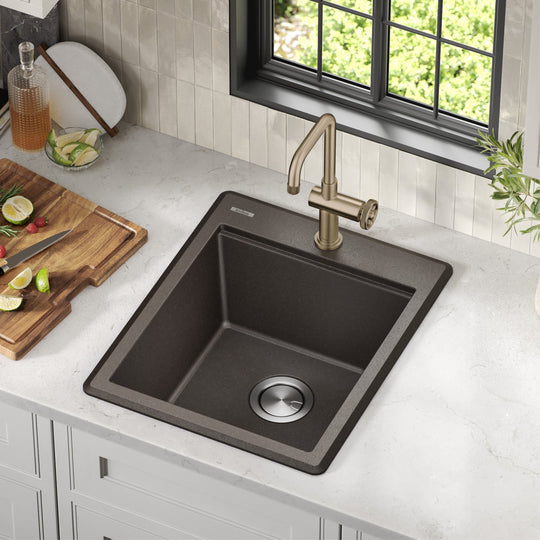 Bellucci Workstation Topmount Drop-In Granite Kitchen Sink
