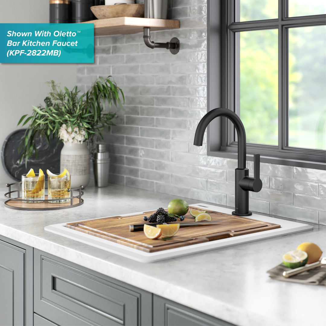 Bellucci Workstation Topmount Drop-In Granite Kitchen Sink