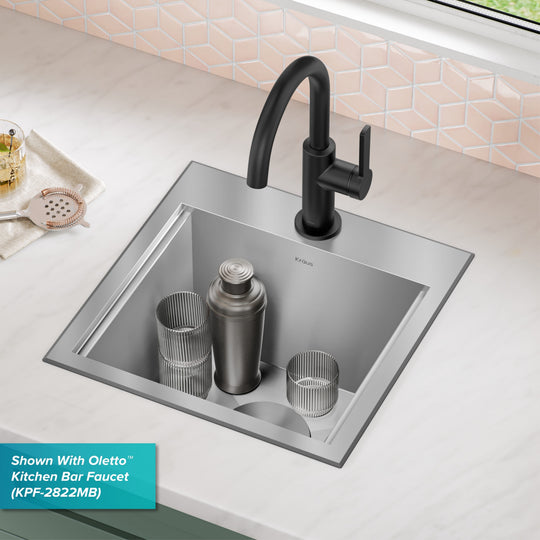 Kore Workstation Drop-In Stainless Steel Kitchen Sink