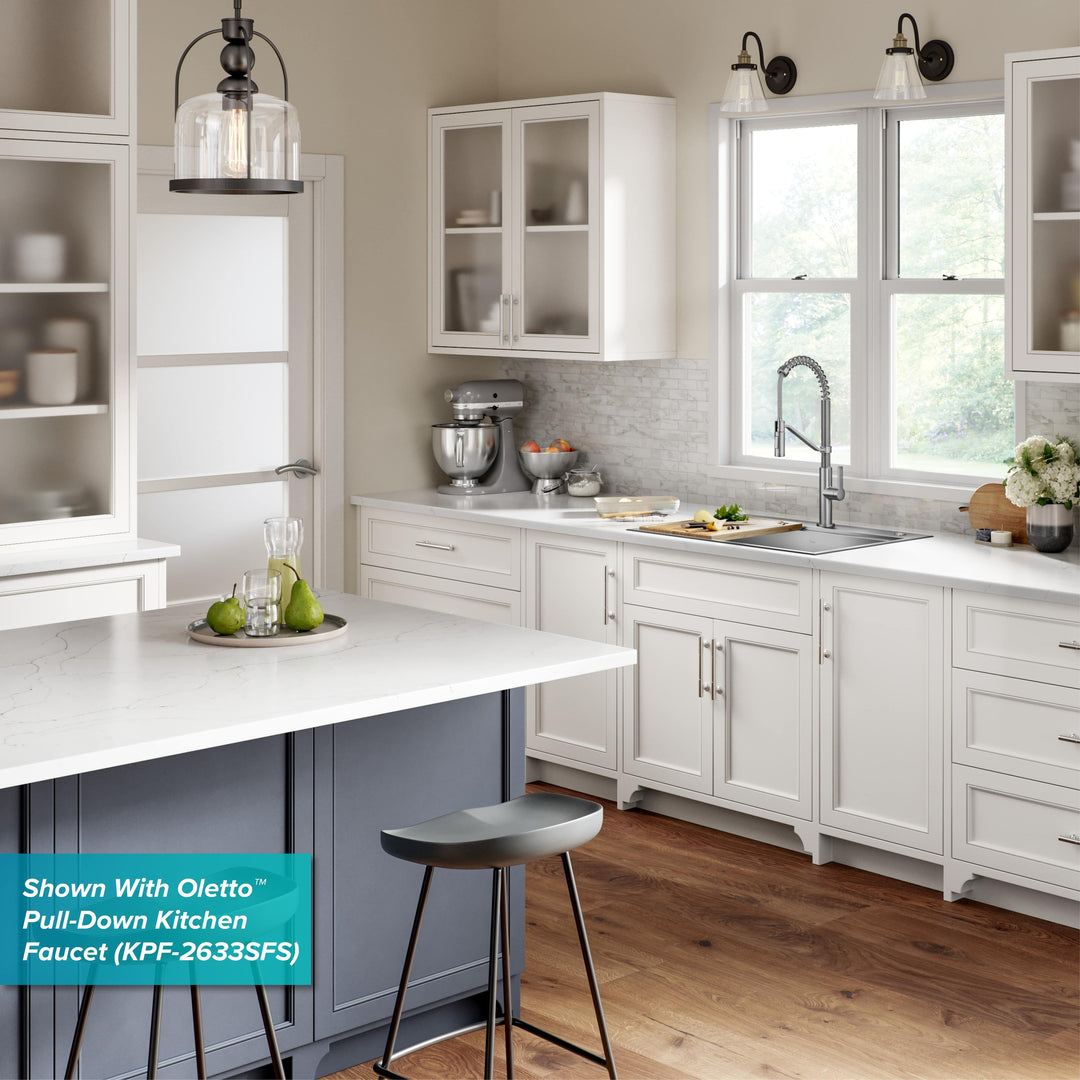 Kore Workstation Drop-In Stainless Steel Kitchen Sink