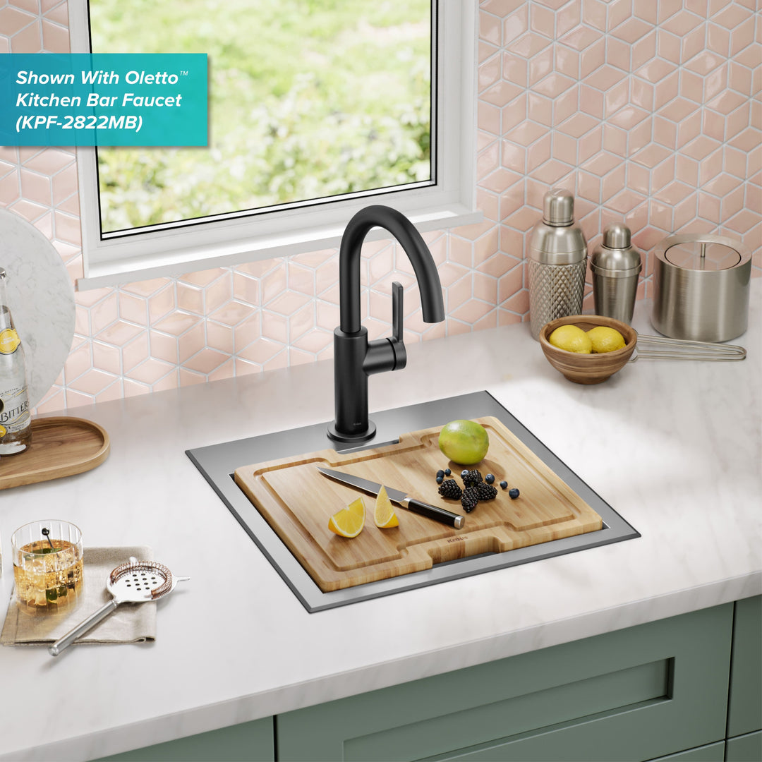 Kore Workstation Drop-In Stainless Steel Kitchen Sink