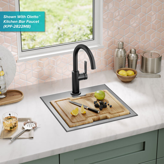 Kore Workstation Drop-In Stainless Steel Kitchen Sink