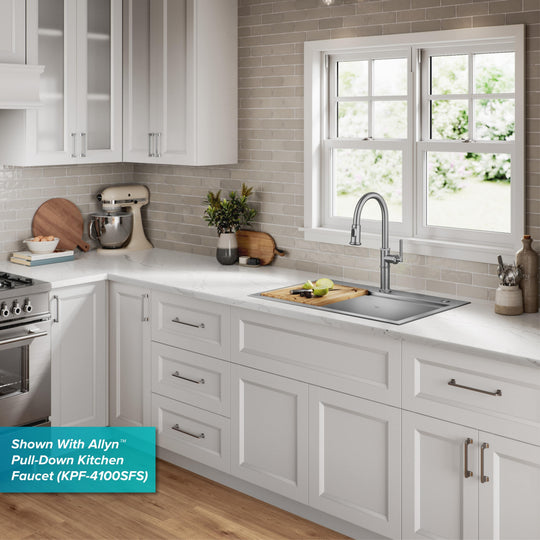 Kore Workstation Drop-In Stainless Steel Kitchen Sink