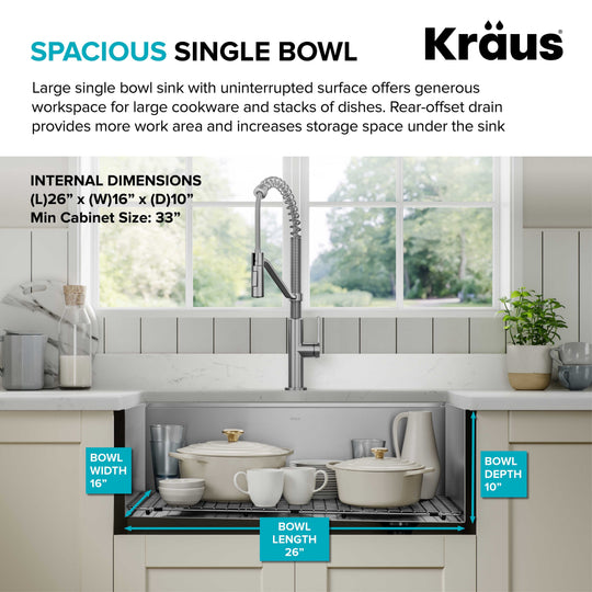 Kore Workstation Undermount Stainless Steel Kitchen Sink