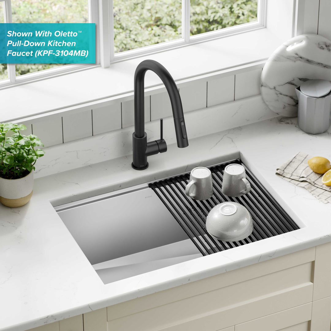 Kore Workstation Undermount Stainless Steel Kitchen Sink
