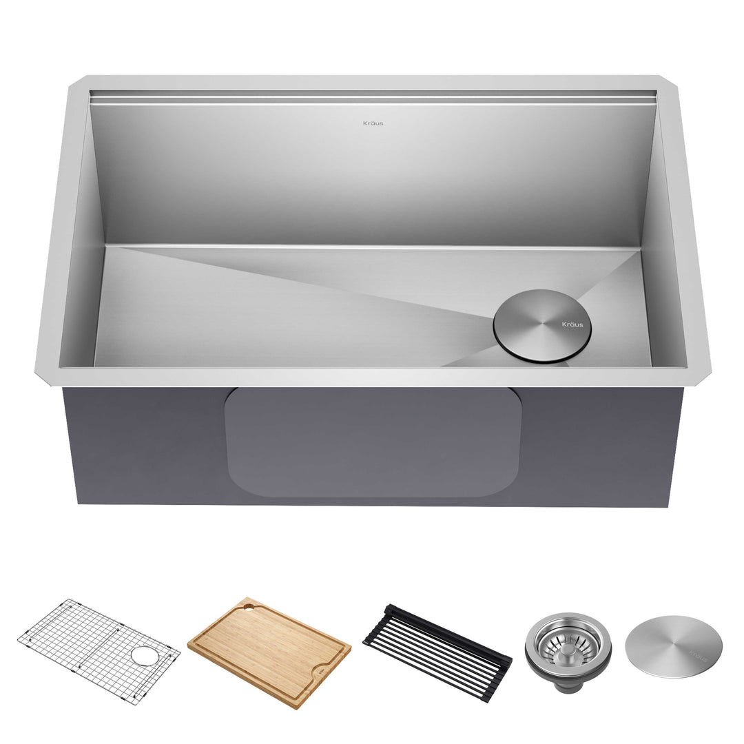 Kore Workstation Undermount Stainless Steel Kitchen Sink
