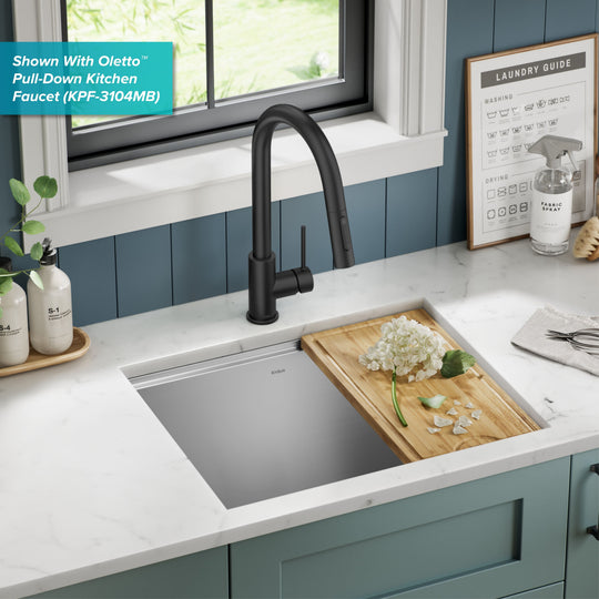 Kore Workstation Undermount Stainless Steel Kitchen Sink
