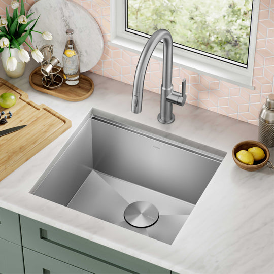 Kore Workstation Undermount Stainless Steel Kitchen Sink