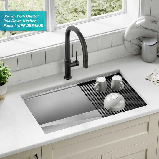 Kore Workstation Undermount Stainless Steel Kitchen Sink