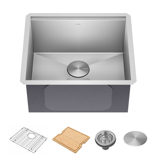 Kore Workstation Undermount Stainless Steel Kitchen Sink