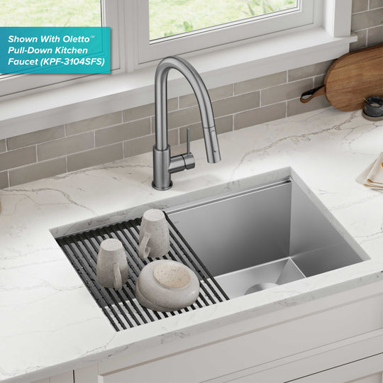 Kore Workstation Undermount Stainless Steel Kitchen Sink