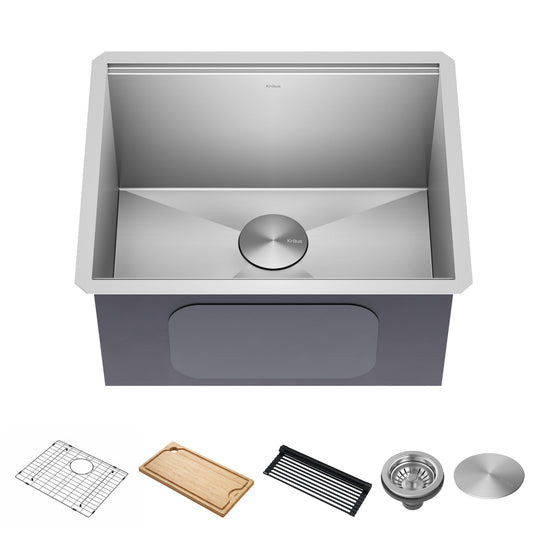 Kore Workstation Undermount Stainless Steel Kitchen Sink