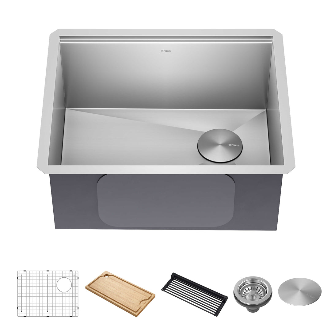 Kore Workstation Undermount Stainless Steel Kitchen Sink
