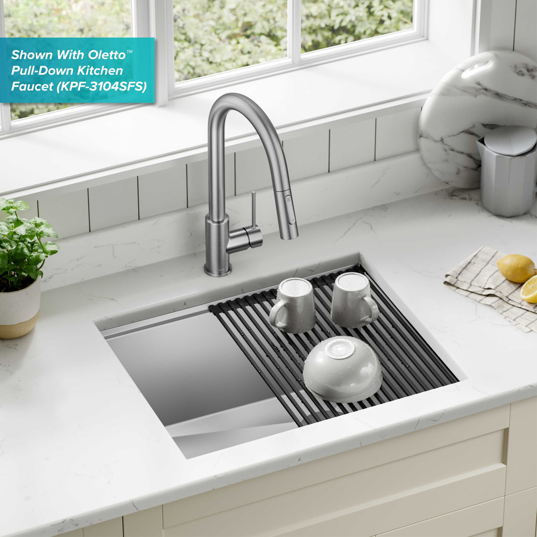 Kore Workstation Undermount Stainless Steel Kitchen Sink