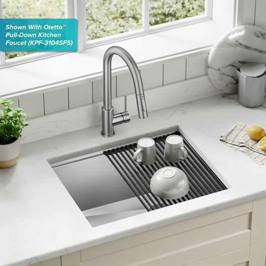 Kore Workstation Undermount Stainless Steel Kitchen Sink