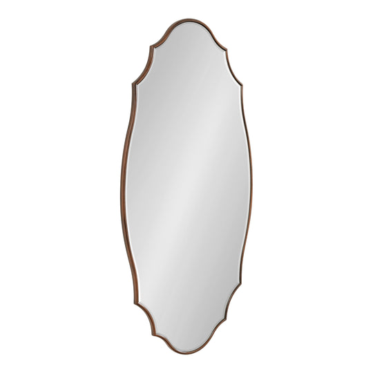 Leanna Scalloped Oval Wall Mirror
