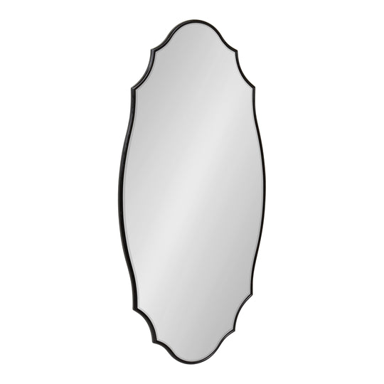 Leanna Scalloped Oval Wall Mirror