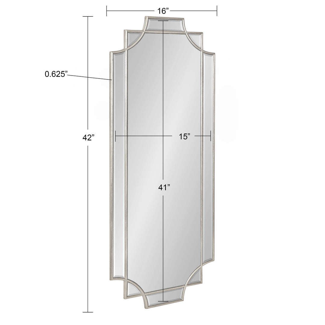 Minuette Traditional Decorative Framed Wall Mirror