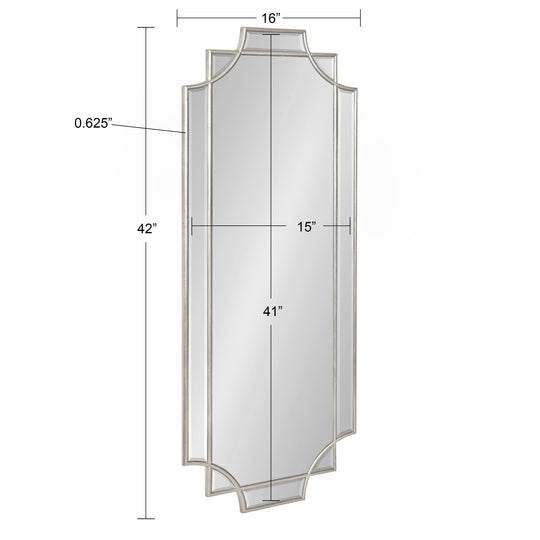 Minuette Traditional Decorative Framed Wall Mirror