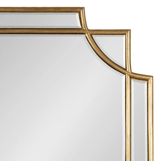 Minuette Traditional Decorative Framed Wall Mirror