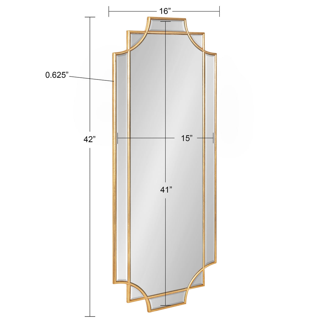 Minuette Traditional Decorative Framed Wall Mirror