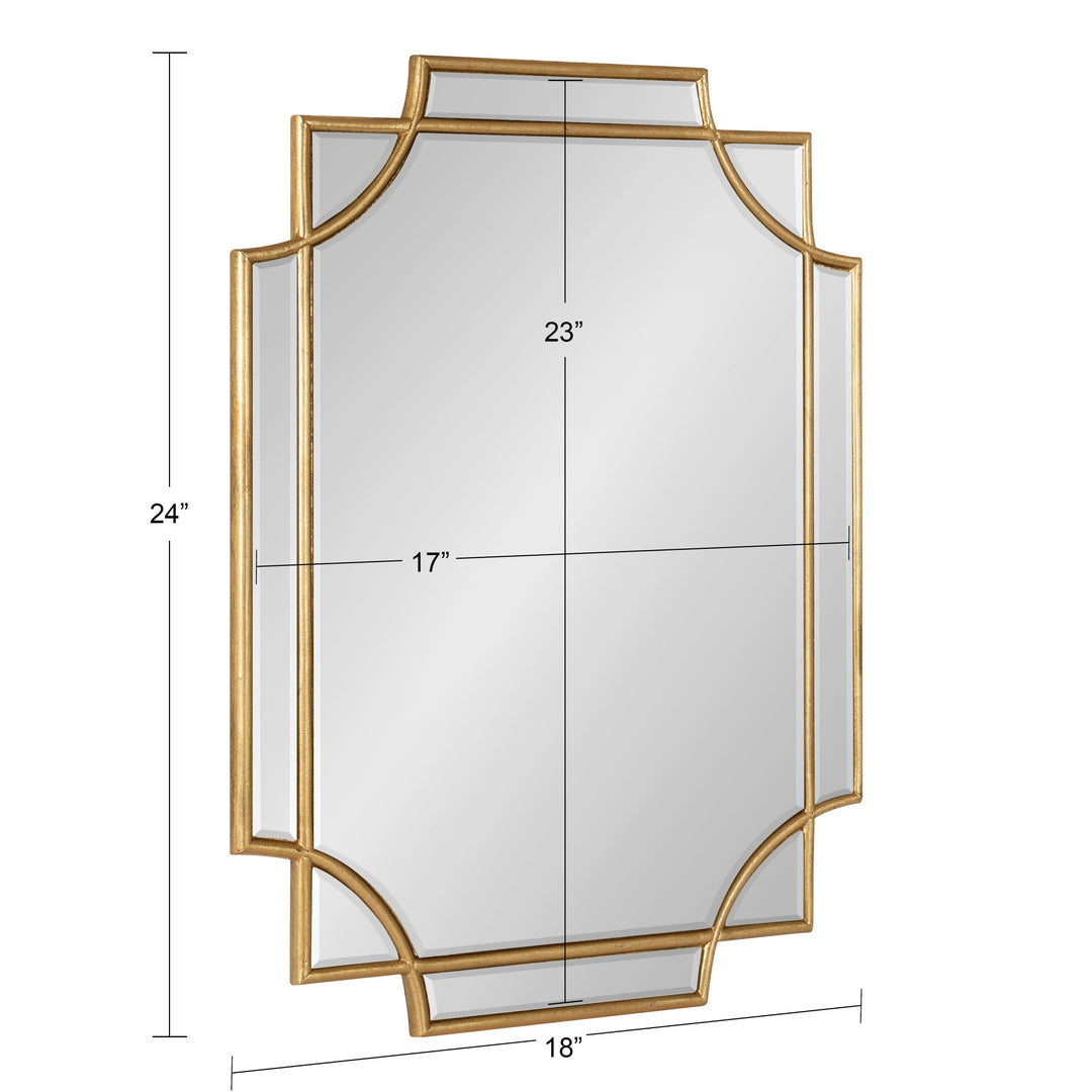 Minuette Traditional Decorative Framed Wall Mirror