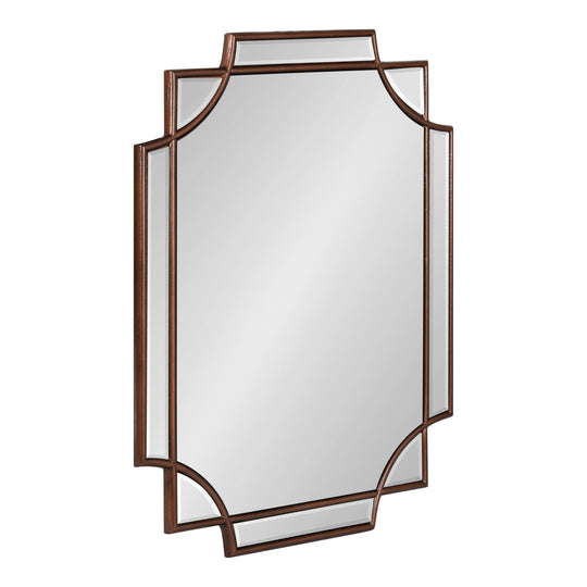 Minuette Traditional Decorative Framed Wall Mirror