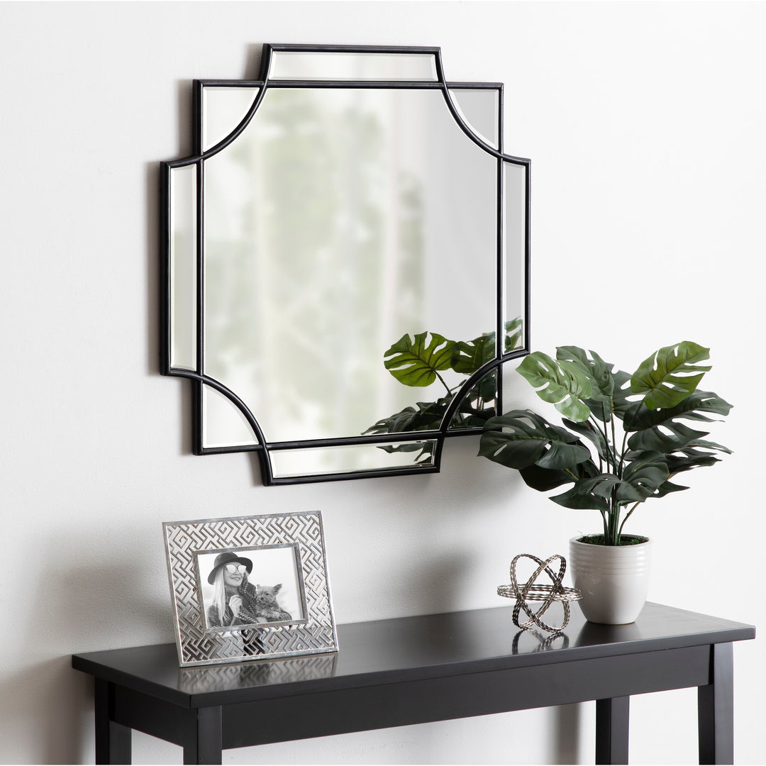 Minuette Traditional Decorative Framed Wall Mirror