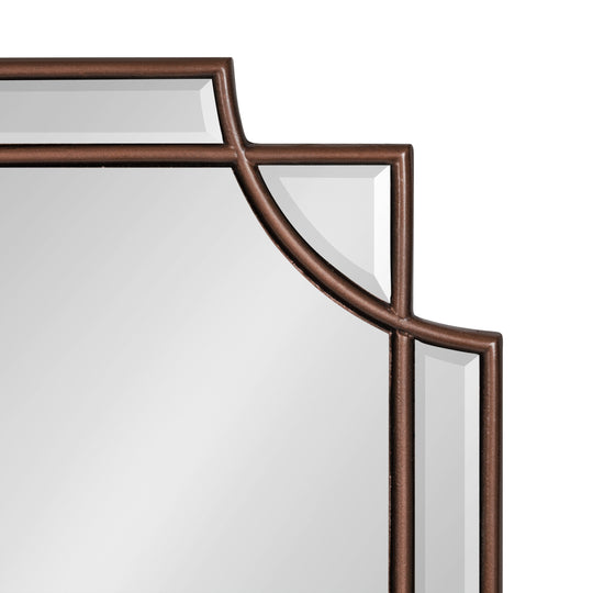 Minuette Traditional Decorative Framed Wall Mirror