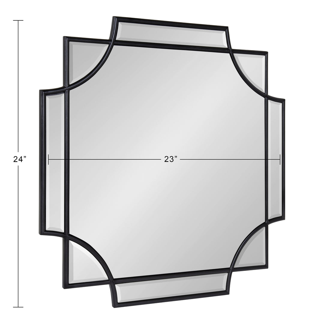 Minuette Traditional Decorative Framed Wall Mirror