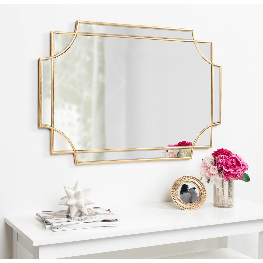Minuette Traditional Decorative Framed Wall Mirror
