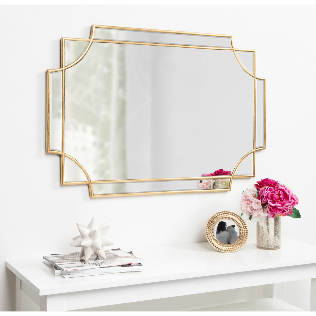 Minuette Traditional Decorative Framed Wall Mirror