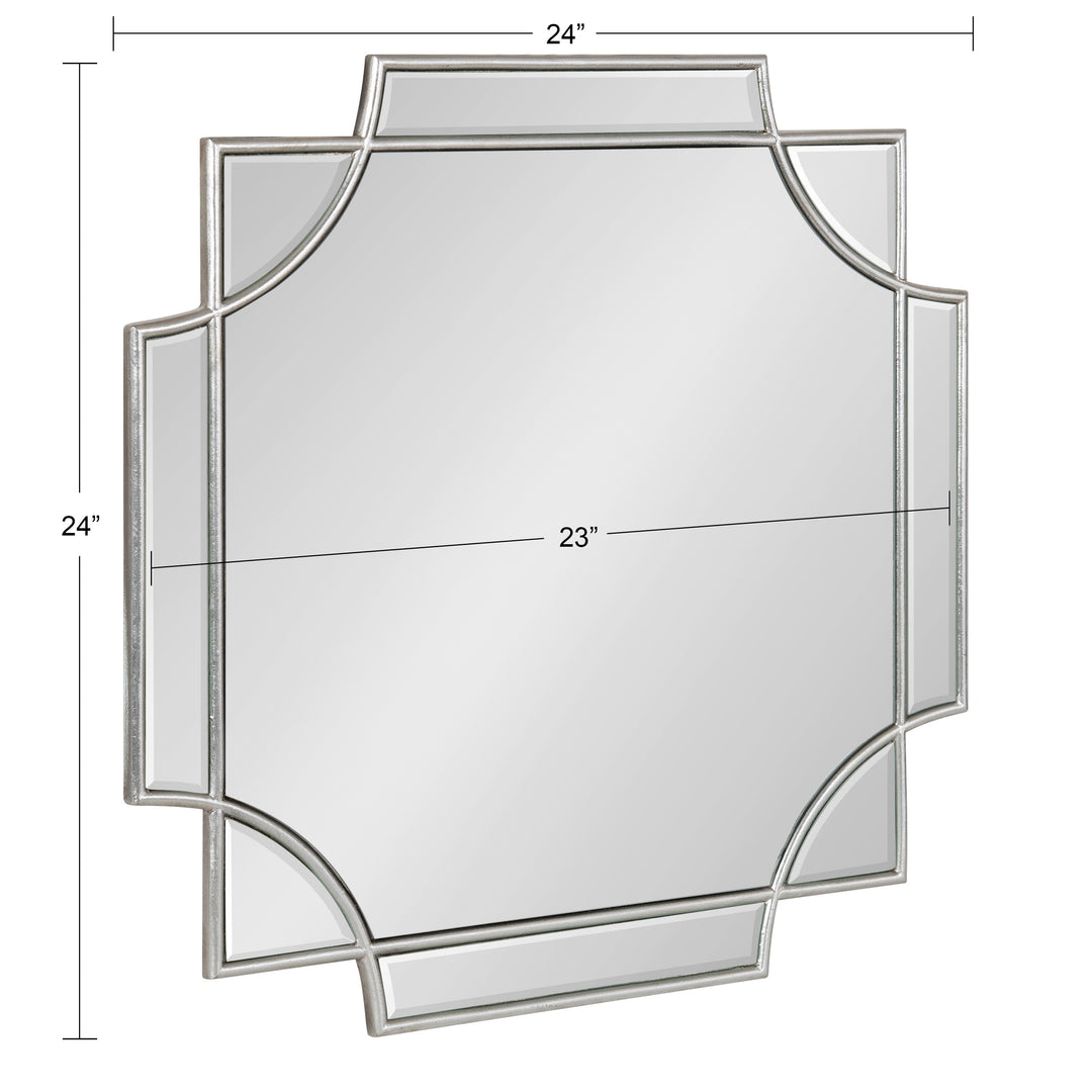 Minuette Traditional Decorative Framed Wall Mirror