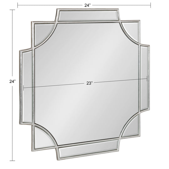 Minuette Traditional Decorative Framed Wall Mirror