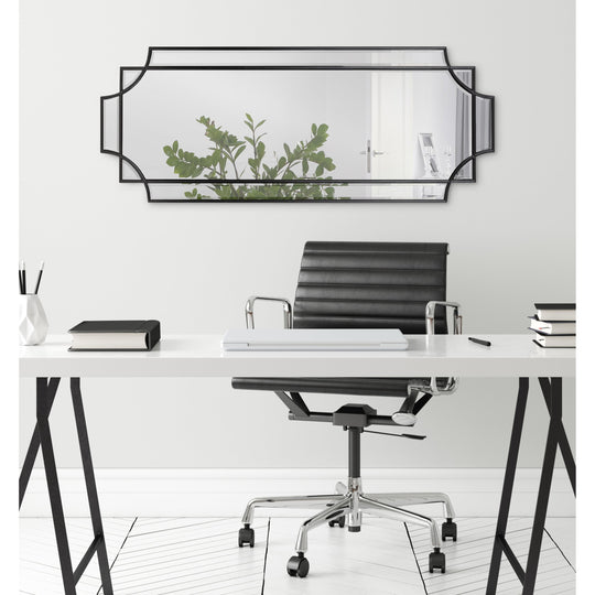 Minuette Traditional Decorative Framed Wall Mirror