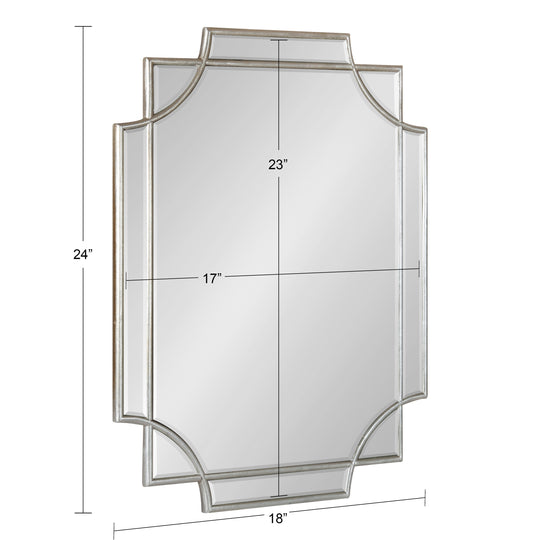 Minuette Traditional Decorative Framed Wall Mirror