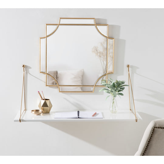 Minuette Traditional Decorative Framed Wall Mirror