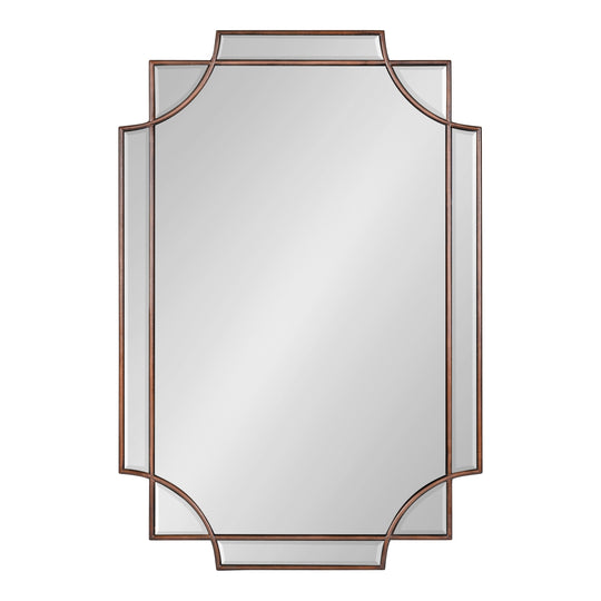 Minuette Traditional Decorative Framed Wall Mirror