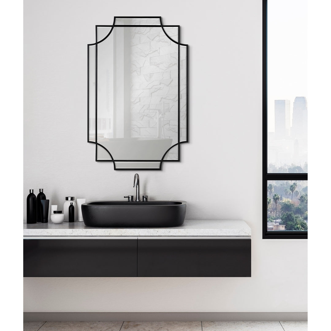 Minuette Traditional Decorative Framed Wall Mirror