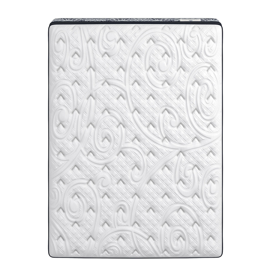 Passions Kelbrooke Plush Euro Pillowtop 16 Inch Hybrid Mattress with Foundation Included