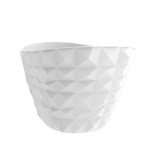 Knightsbrook 64" Freestanding Soaking Solid Surface Bathtub
