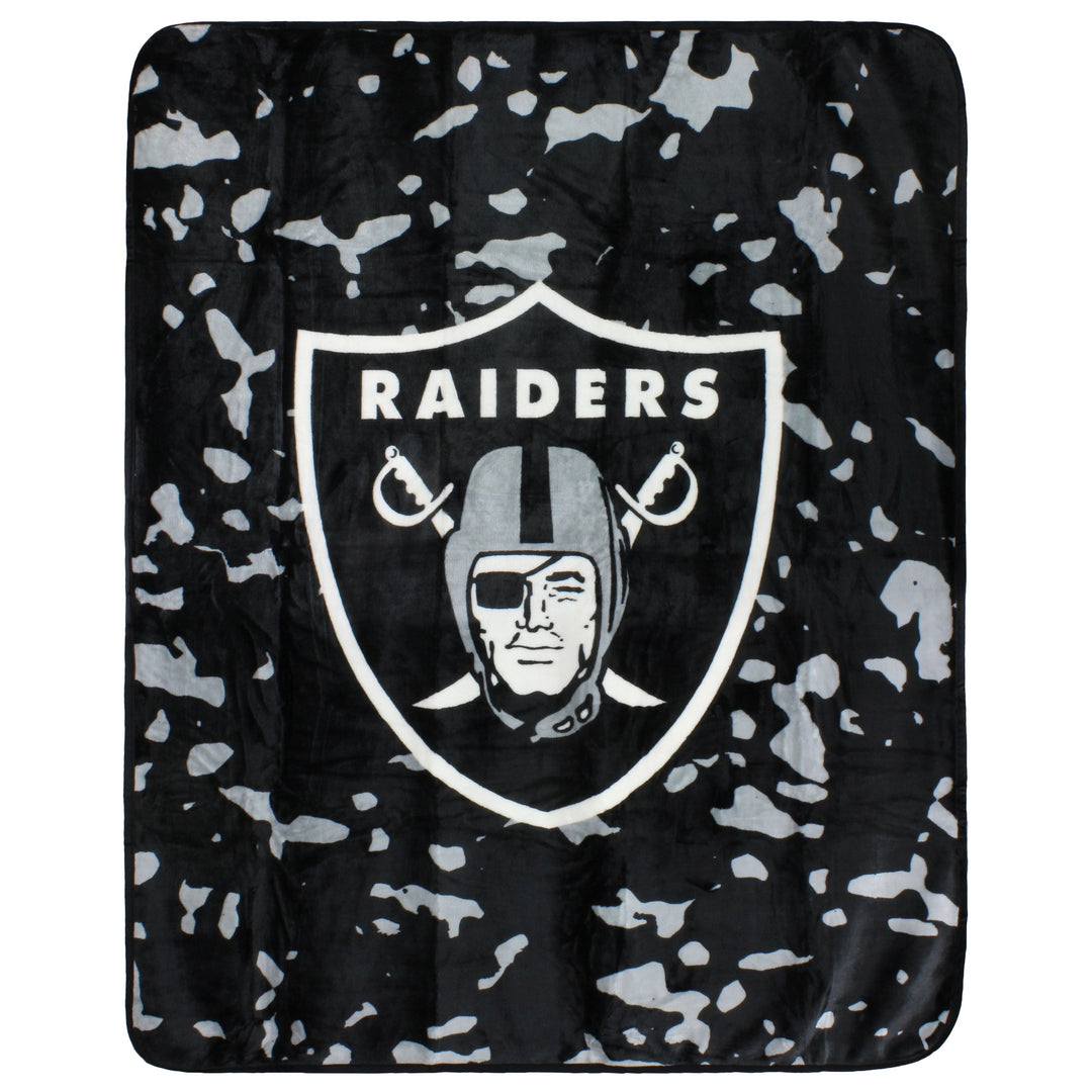 Las Vegas Raiders 50 X 60 Throw Blanket