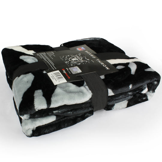Las Vegas Raiders 50 X 60 Throw Blanket
