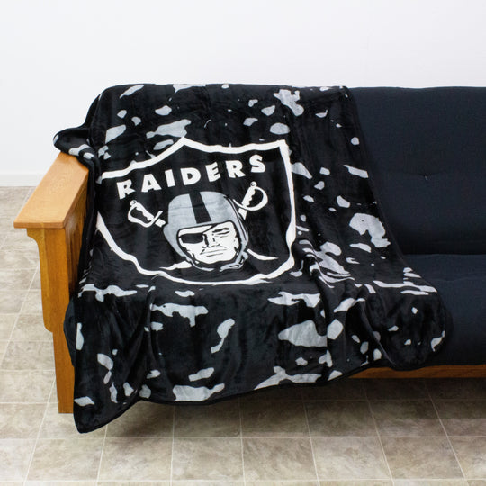 Las Vegas Raiders 50 X 60 Throw Blanket
