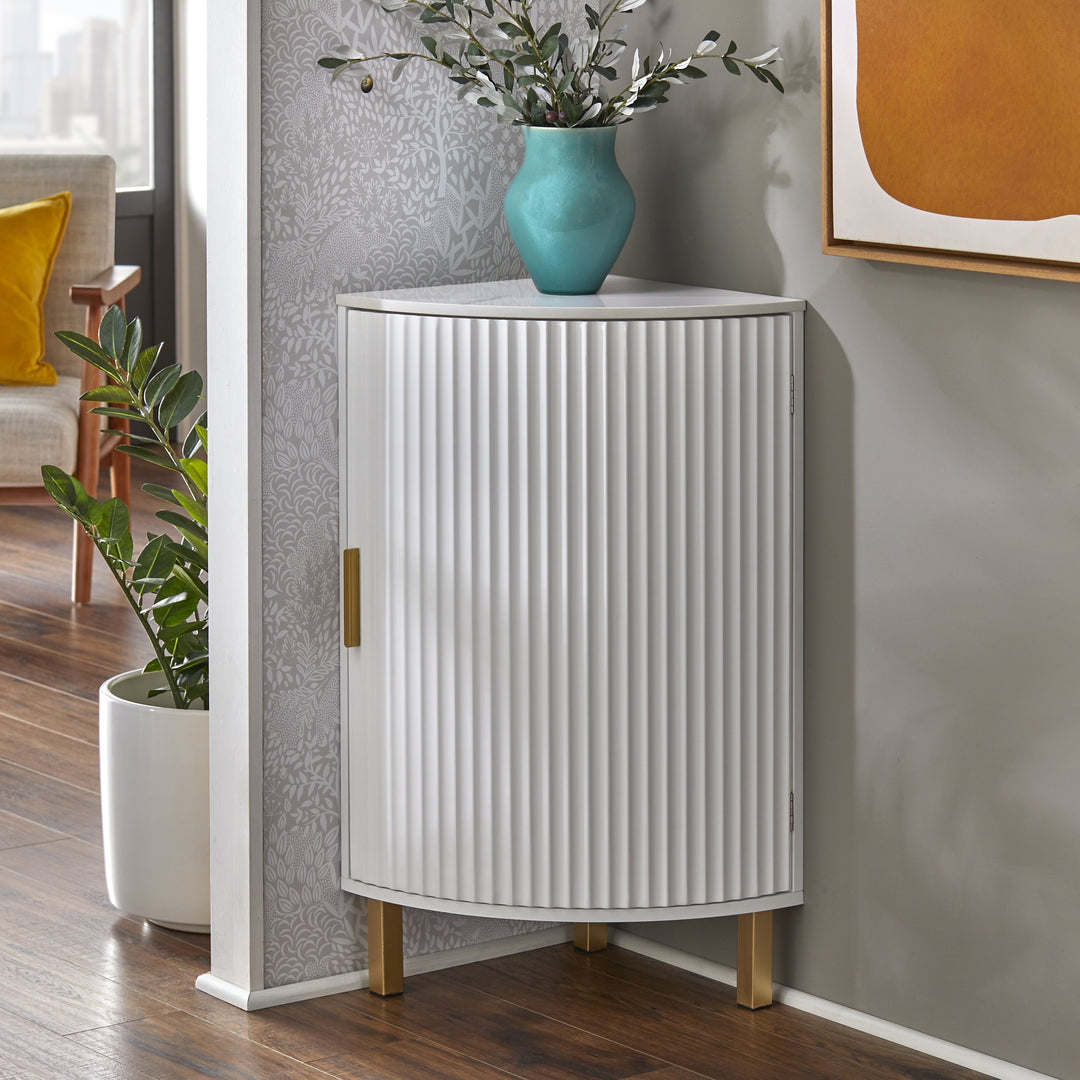 Dorion Corner Channel Front Cabinet