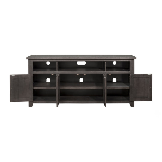 Nantucket 65-Inch Wide Solid Wood TV Stand with Storage