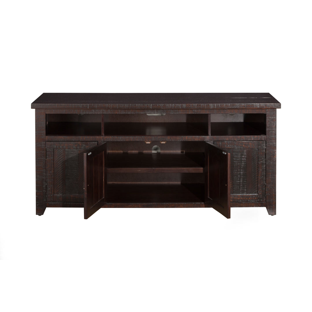Nantucket 65-Inch Wide Solid Wood TV Stand with Storage
