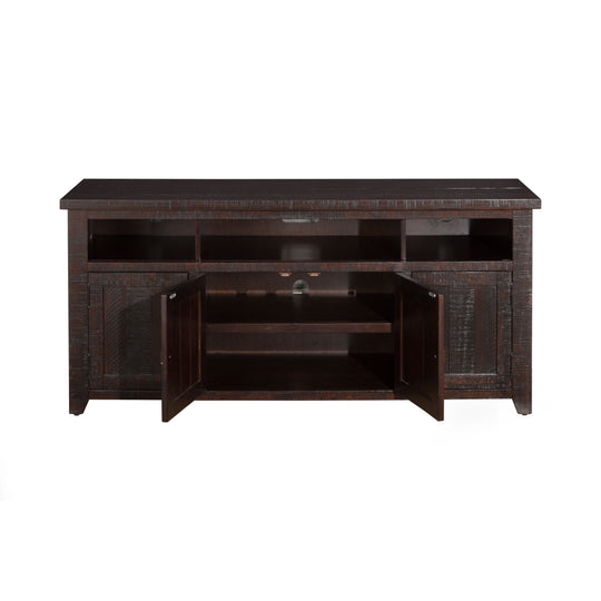 Nantucket 65-Inch Wide Solid Wood TV Stand with Storage