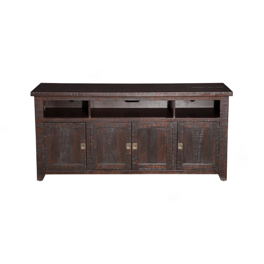 Nantucket 65-Inch Wide Solid Wood TV Stand with Storage